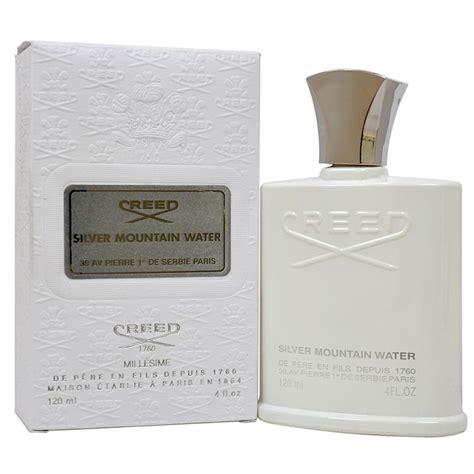 creed silver mountain water perfume.